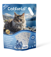 Areia p/Gatos de Sílica Saphire 5 LT -Catfield