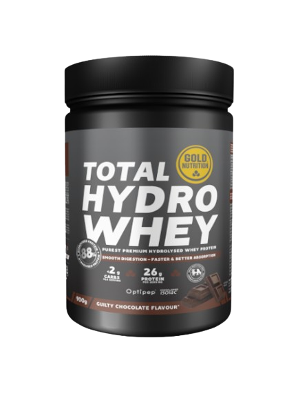 Total Hydro Whey 900g Chocolate - GoldNutrition - Crisdietética