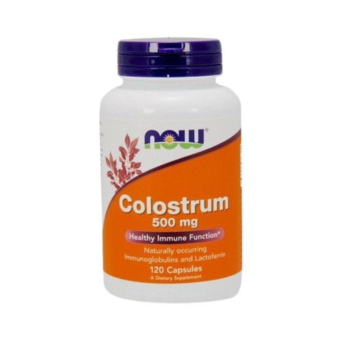 Colostrum 500mg 120 cápsulas - Now - Crisdietética