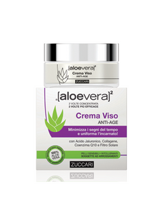 Crema Facial Antiedad Aloe Vera 50ml - Zuccari - Crisdietética