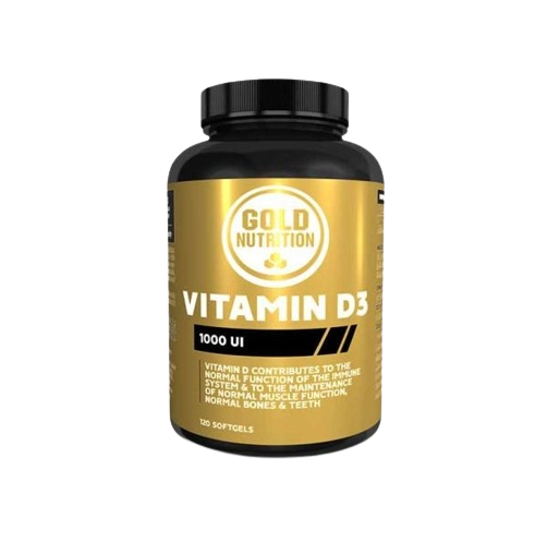 Vitamina D 120 Cápsulas - Gold Nutrition