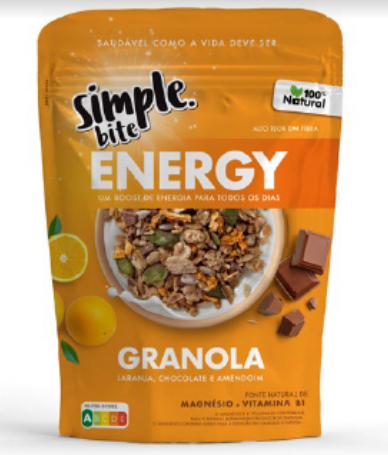 Granola Energy 400g- Simple - Crisdietética