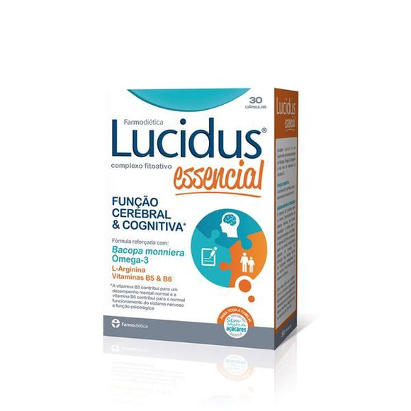 Lucidus Essencial 30 Cápsulas - Farmodiética - Crisdietética