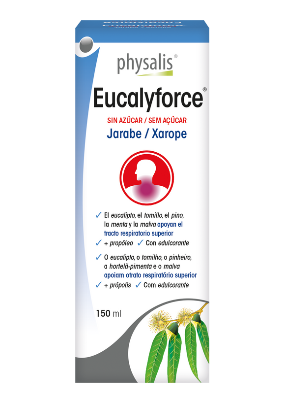 Eucalyforce Xarope 150ml - Physalis - Crisdietética