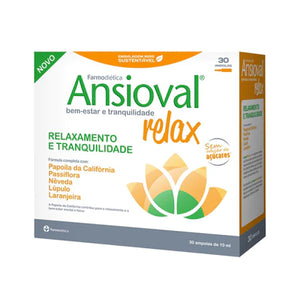 Ansioval Relax 30 Ampullen - Farmodiética - Crisdietética