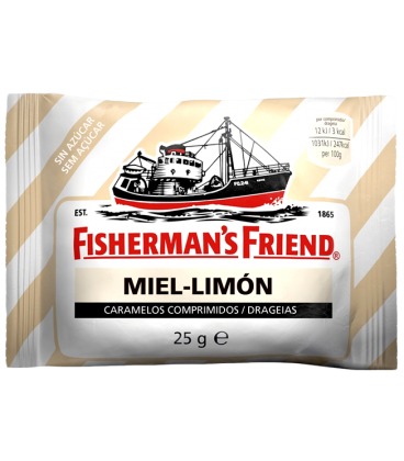 Fishermans Friend Mel e Limão - Crisdietética