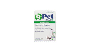 Bandelettes de test G-Pet Plus -Insight Woodley - Crisdietética