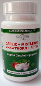 Garlic + Mistletoe + Hawthorn 120 Pills - Quality of Life - Chrysdietetic