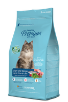 Ração p/Gato Light & Senior Carne Fresca 1,5kg - HappyOne Premium