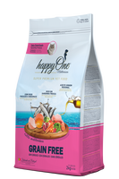 Ração seca p/Gato Esterilizado Mediterraneum Sardinha 2 Kg - HappyOne