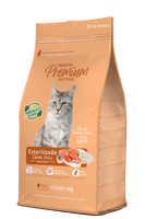 Ração seca p/Gato Adulto Salmão Fresco 1,5kg - HappyOne Premium