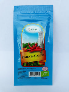 Pimenta Cayena Bio 5g - Virya - Crisdietética