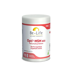 Opti-MSM 800 90 粒胶囊 - Be-Life - Crisdietética