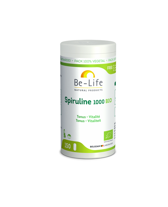 Spirulina 1000 Bio 150 Comprimidos- Be-Life - Crisdietética