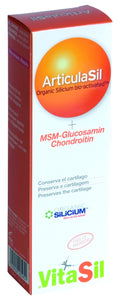Gel Articulasil + MSM 225ml - Vitasil - Crisdietética