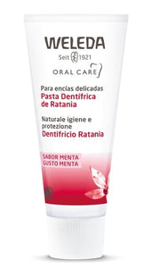 Creme Dental de Ratânia 75ml - Weleda - Crisdietética