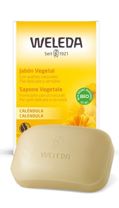 Sabonete vegetal de Calêndula 100g- Weleda - Crisdietética