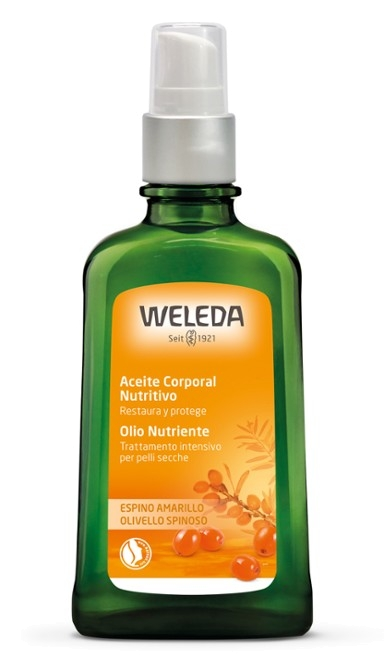 Óleo Corporal Nutritivo de Espinheiro Amarelo 100ml - Weleda - Crisdietética