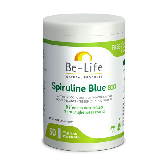 Spirulina Blue 30 Cápsulas - Be-Life - Crisdietética