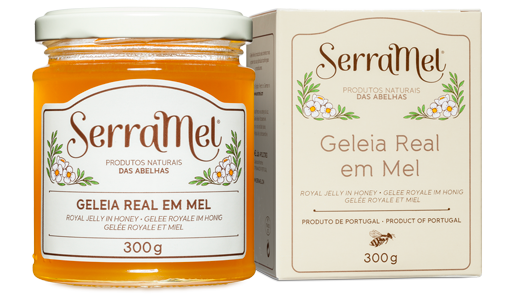 Geleia Real em Mel 300 Gr Serramel - Crisdietética