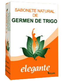 Sabonete Gérmen de Trigo 140g - Elegante - Crisdietética