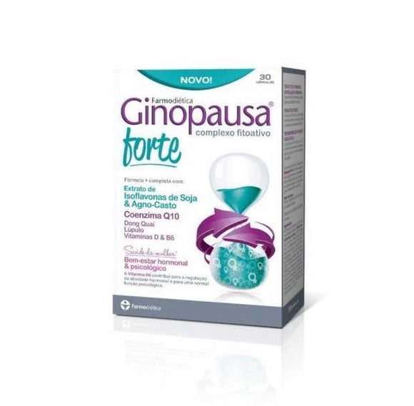 Ginopausa Forte 30 Cápsulas - Farmodietica - Crisdietética