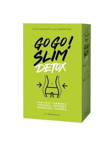 Go Go Slim Detox 60 Comprimidos - Farmodietica - Crisdietética