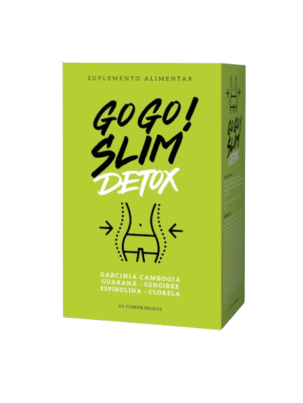 Go Go Slim Detox 60 Comprimidos - Farmodietica - Crisdietética