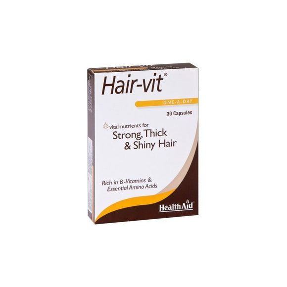 Hair Vit 30 cápsulas - Health Aid - Crisdietética