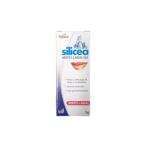 Silicea Herpes Lip Gel 5g - Hubner - Chrysdietetic