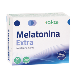 Melatonina Extra 1.9mg  60 Comprimidos - Sakai - Crisdietética