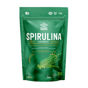 Spirulina in Organic Tablets 100g - Iswari - Crisdietética