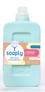 Detergente Liquido Roupa Cor 1L - Soaply - Crisdietética