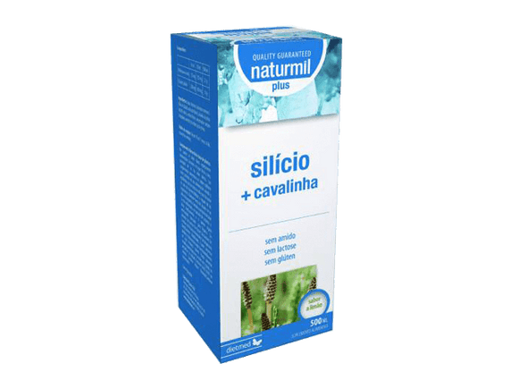 Silício + Cavalinha Plus 500ml - Naturmil - Crisdietética