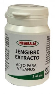 Ginger Extract 60 Capsules - Integralia - Crisdietética