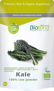 Kale Raw Powder 120g - Biotone - Crisdietética