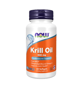 Aceite de Krill Neptuno 500mg 60 cápsulas - Ahora - Crisdietética