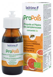 Propolis and Grapefruit Seed Concentrate Bio 50ml - Ladrôme - Crisdietética