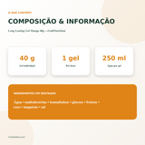 Long Lasting Gel Manga 40g —GoldNutrition — imagem 3