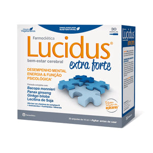 Lucidus Extra Fort 30 Ampoules - Farmodietica - Chrysdietética