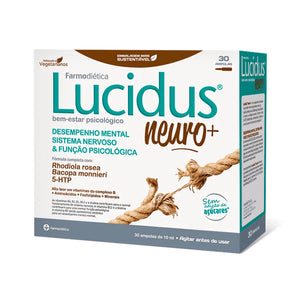 Lucidus Neuro + 30 Ampollas - Farmodietica - Chrysdietética