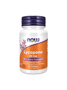 Lycopene 20mg 50 capsules- Now - Crisdietética