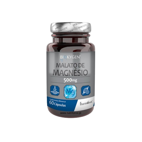 Malato de Magnésio 500 Mg 60 Cáps - Biokygen