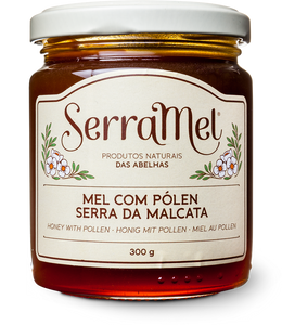 Miel au Pollen 300 Gr - Serramel - Crisdietética