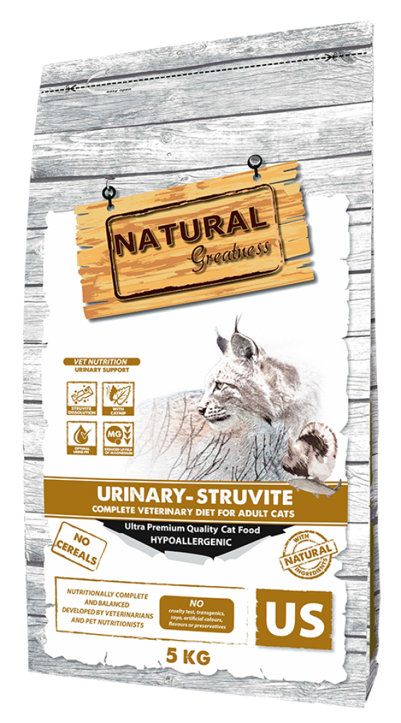 Vet Dry Diet Cat Urinary Struvite 5kg - Natural Greatness - Crisdietética