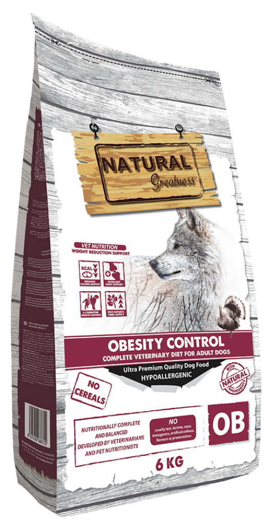 Vet Dry Diet Perro Obesidad 6kg - Natural Greatness - Crisdietética