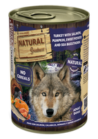 Cão Dog Turkey & Salmon, Pumpkin, Sweet Potato 400g - Natural Greatness - Crisdietética