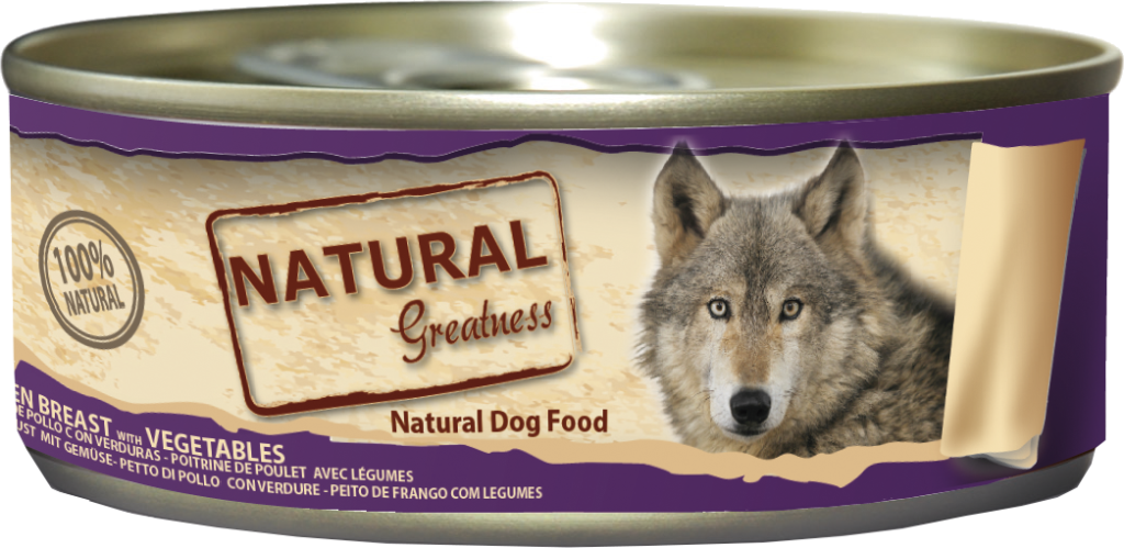 Dog Petto di Pollo e Verdure 156g - Natural Greatness - Crisdietética