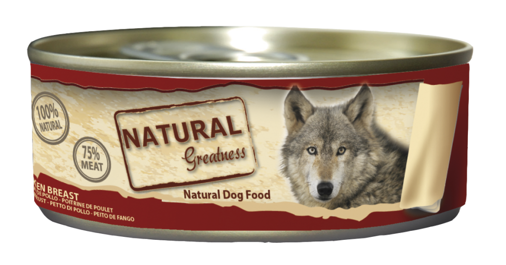 Cão Dog Chicken Breast 156g - Natural Greatness - Crisdietética