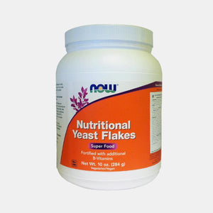 Nutritional Yeast Flakes 284g - Now - Crisdietética